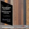 DuxxBak Dekk composite decking is available in on trend colors and the Armor Cap and Traction finishes.